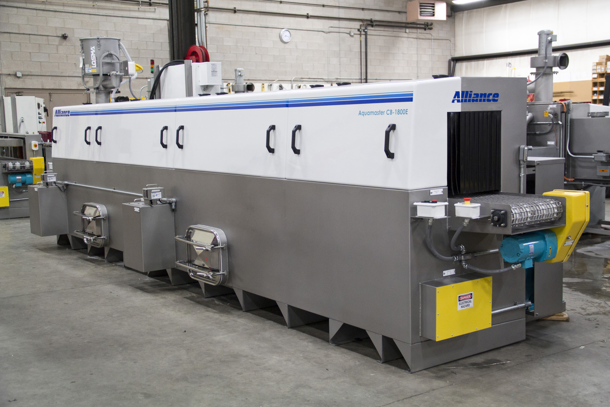 Industrial Conveyor Belt Parts Washer Systems | Alliance